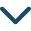 A dark blue downward-pointing chevron arrow on a light gray background, resembling a "down" or "expand" icon.
