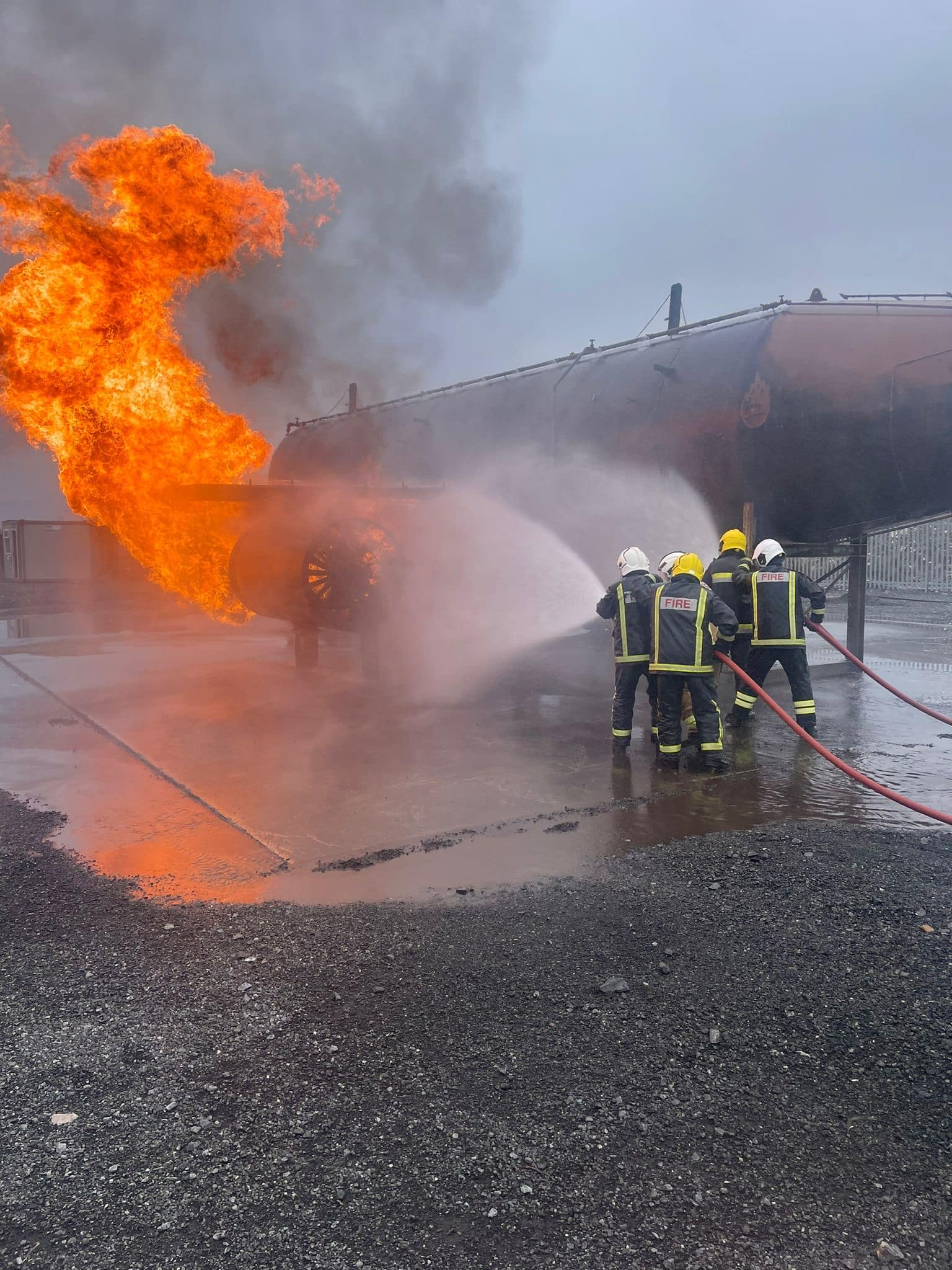 fire safety training Aer Arann Islands